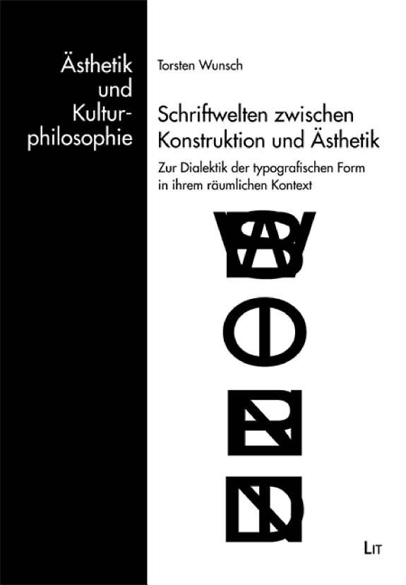 Couverture : Schriftwelten zwischen Konstruktion und Ästhetik
