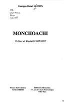 Couverture : Monchoachi