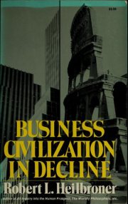 Couverture : Business civilization in decline