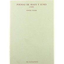 Couverture : Poemas de mayo y junio