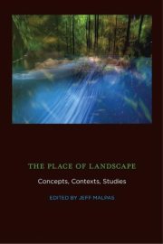 Couverture : The place of landscape