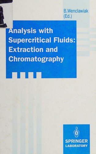 Couverture : Analysis with supercritical fluids