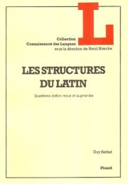 Couverture : Les structures du latin