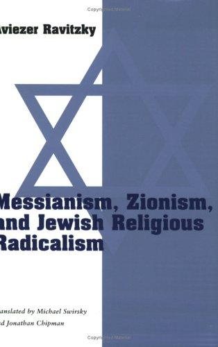 Couverture : Messianism, Zionism, and Jewish religious radicalism