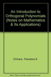 Couverture : An introduction to orthogonal polynomials