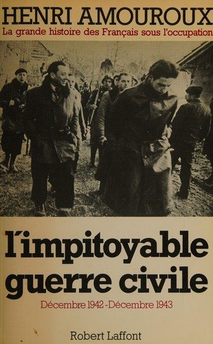 Couverture : L' impitoyable guerre civile