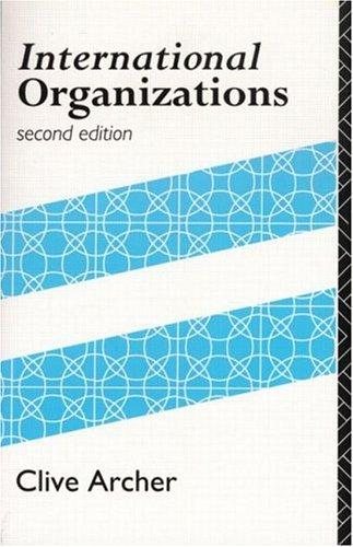Couverture : International organizations