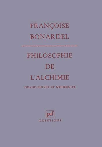 Couverture : Philosophie de l'alchimie