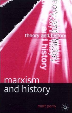 Couverture : Marxism and History