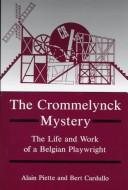 Couverture : The Crommelynck mystery