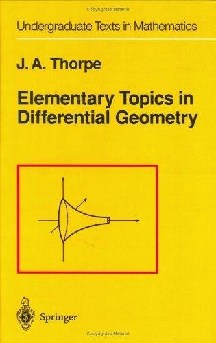 Couverture : Elementary Topics in Differential Geometry