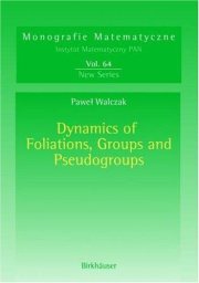 Couverture : Dynamics of Foliations, Groups and Pseudogroups (Monografie Matematyczne)