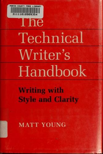 Couverture : The technical writer's handbook