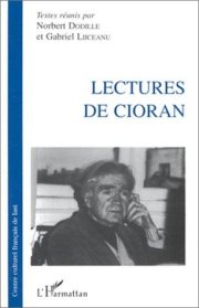 Couverture : Lectures de Cioran