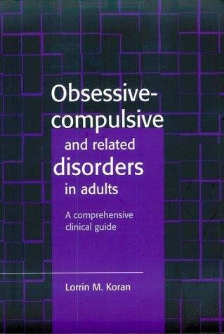 Couverture : Obsessive-compulsive and related disorders in adults