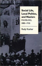 Couverture : Social life, local politics, and Nazism