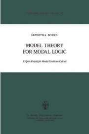 Couverture : Model Theory for Modal Logic