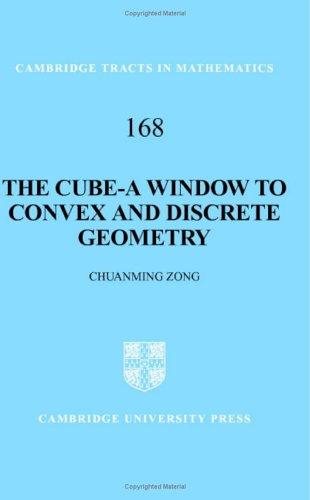Couverture : The Cube-A Window to Convex and Discrete Geometry (Cambridge Tracts in Mathematics)