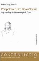 Couverture : Perspektiven des Bewusstseins