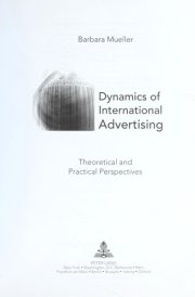 Couverture : Dynamics of international advertising