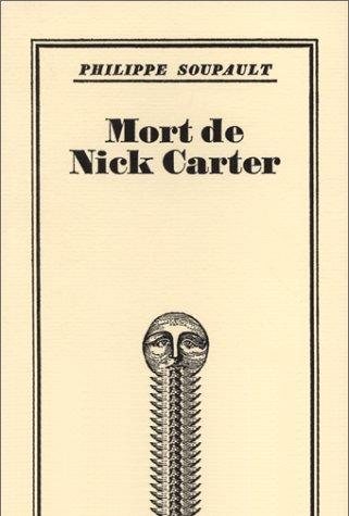 Couverture : Mort de Nick Carter