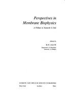 Couverture : Perspectives in membrane biophysics