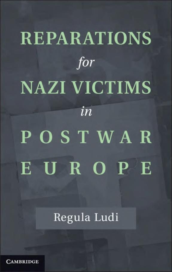 Couverture : Reparations for Nazi Victims in Postwar Europe