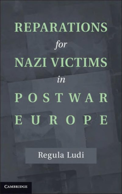 Couverture : Reparations for Nazi Victims in Postwar Europe
