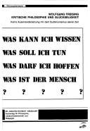 Couverture : Kritische Philosophie und Glückseligkeit