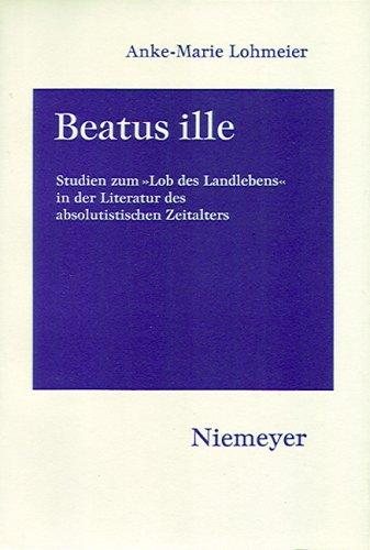 Couverture : Beatus ille
