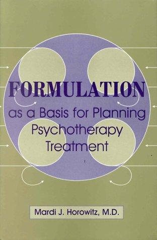 Couverture : Formulation as a basis for planning psychotherapy treatment