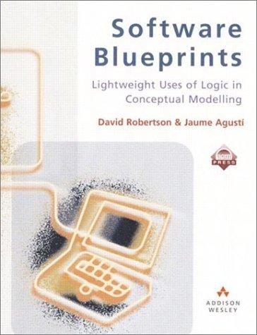 Couverture : Software blueprints