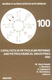 Couverture : Catalysts in petroleum refining and petrochemical industries, 1995