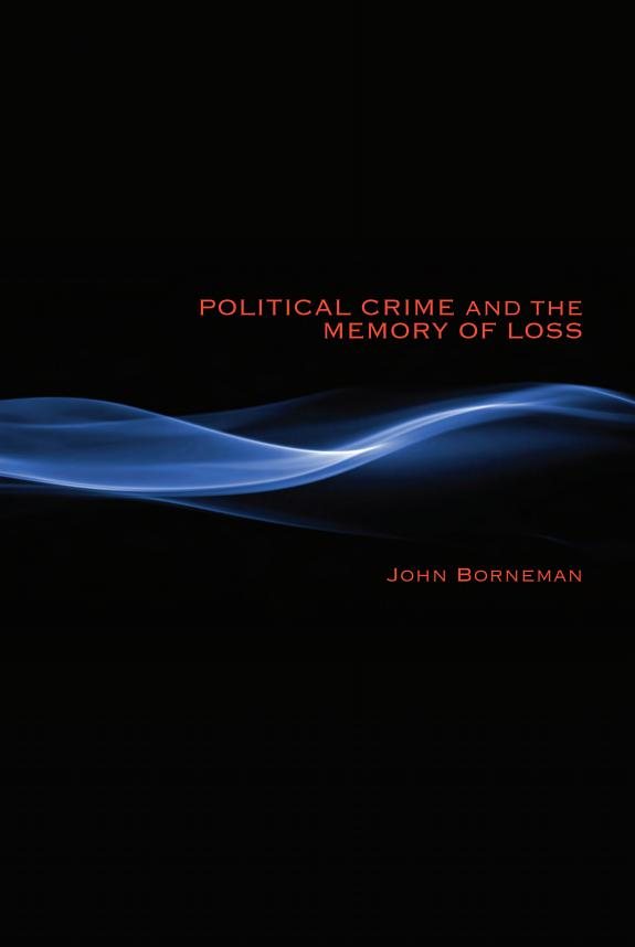 Couverture : Political crime and the memory of loss
