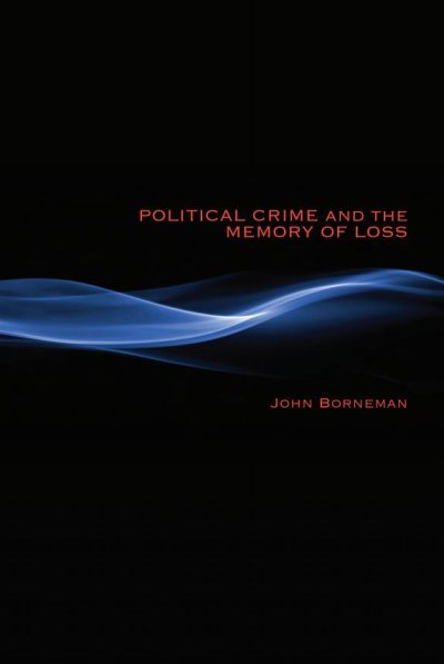 Couverture : Political crime and the memory of loss