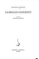 Couverture : La meglio gioventù