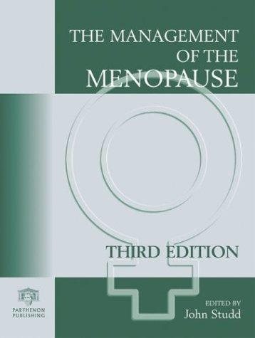 Couverture : The Management of the Menopause, Third Edition