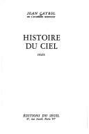 Couverture : Histoire du ciel