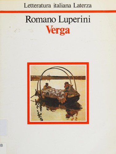 Couverture : Verga