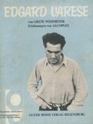 Couverture : Edgard Varèse