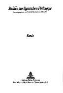 Couverture : Das Geschichtsbild des Silius Italicus