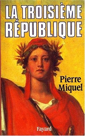 Couverture : La Troisième République