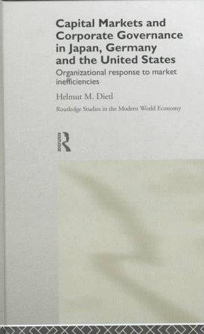 Couverture : Capital markets and corporate governance in Japan, Germany, and the United States