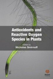 Couverture : Antioxidants and reactive oxygen species in plants