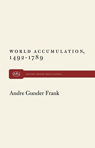 Couverture : World accumulation, 1492-1789