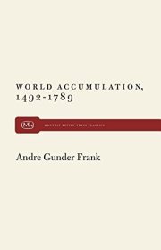 Couverture : World accumulation, 1492-1789