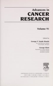 Couverture : Advances in cancer research.