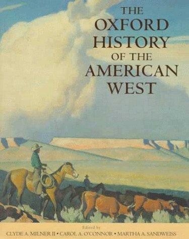 Couverture : The Oxford history of the American West