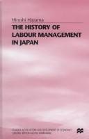 Couverture : The history of labour management in Japan