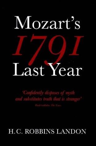 Couverture : 1791, Mozart's last year